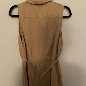 DIVIDED tan dress